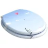  WC ülőke Kék 43,8 x 37,8 cm MDF lap