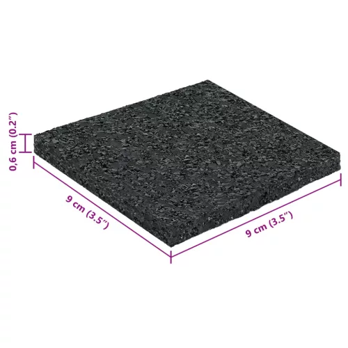  Gumi Pad Fekete Gumi