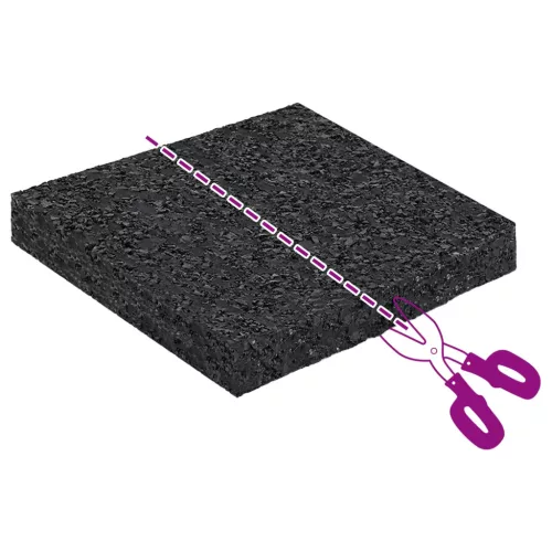  Gumi Pad Fekete Gumi