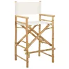  Összecsukható rendezőszék 2 pcs Természetes 58 x 48 x 115 cm