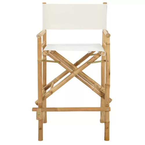  Összecsukható rendezőszék 2 pcs Természetes 58 x 48 x 115 cm