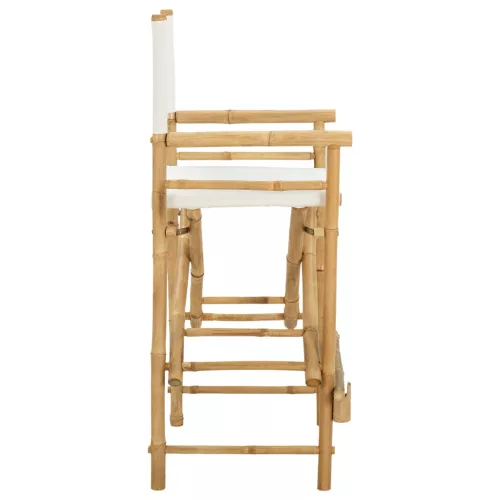  Összecsukható rendezőszék 2 pcs Természetes 58 x 48 x 115 cm