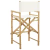  Összecsukható rendezőszék 2 pcs Természetes 58 x 48 x 115 cm