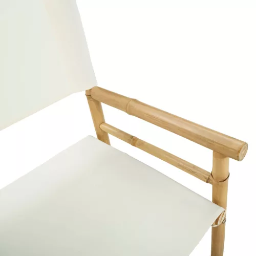  Összecsukható rendezőszék 2 pcs Természetes 58 x 48 x 115 cm