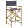  Összecsukható rendezőszék 2 pcs Természetes 58 x 48 x 115 cm