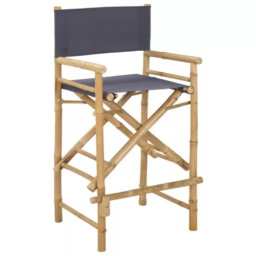  Összecsukható rendezőszék 2 pcs Természetes 58 x 48 x 115 cm