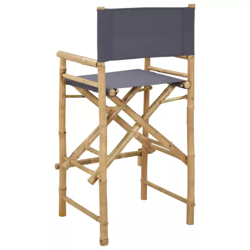  Összecsukható rendezőszék 2 pcs Természetes 58 x 48 x 115 cm