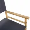 Összecsukható rendezőszék 2 pcs Természetes 58 x 48 x 115 cm