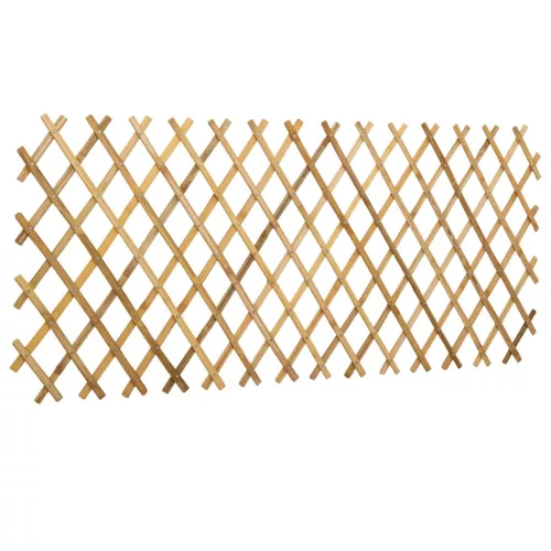  Bővíthető rács kerítés 2 pcs Világos Barna 100 x 105 cm Bambusz