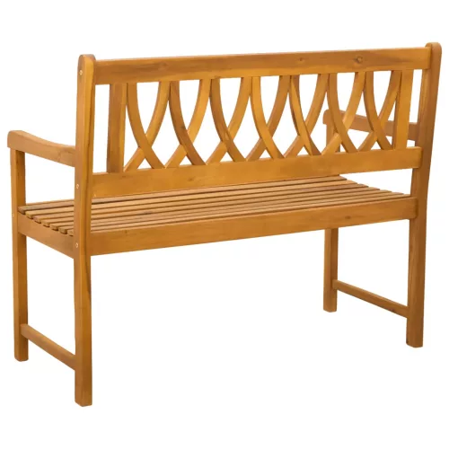  Kerti pad Természetes 110 x 55,5 x 90 cm Tömör Akácfa