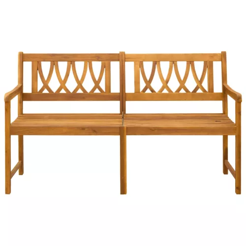  Kerti pad Természetes 150 x 55,5 x 90 cm Tömör Akácfa