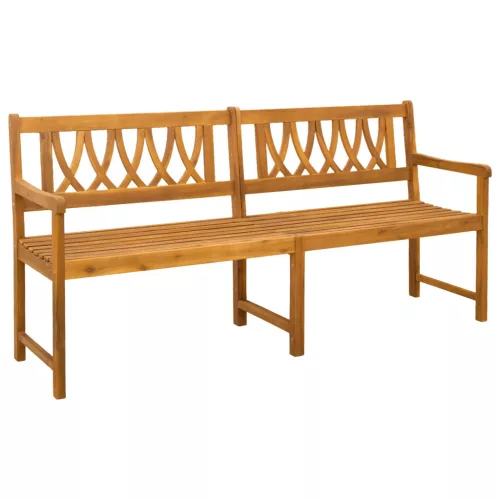  Kerti pad Természetes 180 x 55,5 x 90 cm Tömör Akácfa