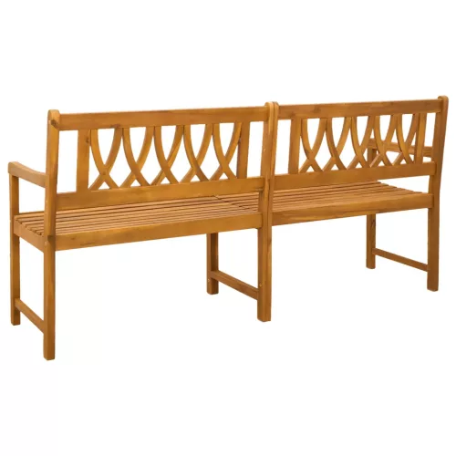  Kerti pad Természetes 180 x 55,5 x 90 cm Tömör Akácfa