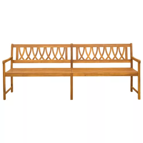  Kerti pad Természetes 220 x 55,5 x 90 cm Tömör Akácfa