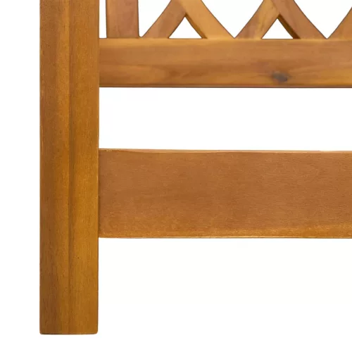  Kerti hinta pad Természetes 110 x 56 x 58 cm Tömör Akácfa