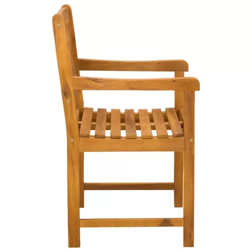  Kerti pad 2 pcs Természetes 56 x 55,5 x 90 cm Tömör Akácfa