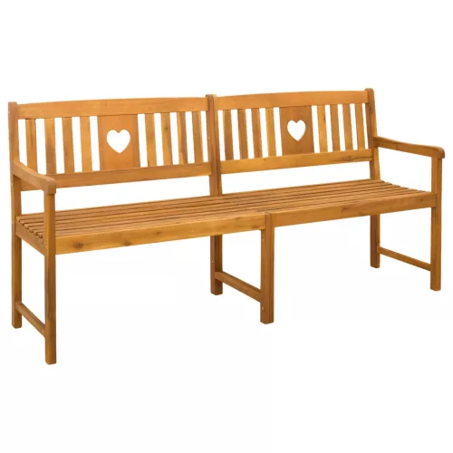  Kerti pad Természetes 180 x 55,5 x 90 cm Tömör Akácfa