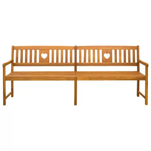  Kerti pad Természetes 220 x 55,5 x 90 cm Tömör Akácfa