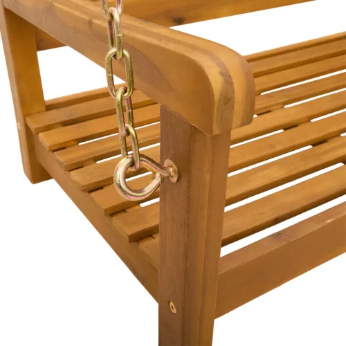  Kerti hinta pad Természetes 110 x 56 x 58 cm Tömör Akácfa