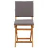  Kültéri bistro székek 4 pcs Sötétszürke 38 x 46 x 85 cm