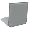  Padló szék Világosszürke 54 x 64 x 59 cm szövet
