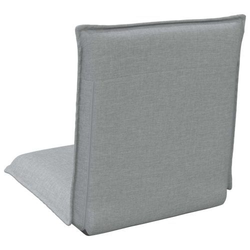  Padló szék Világosszürke 54 x 64 x 59 cm szövet