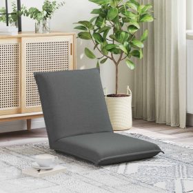  Padló szék Sötétszürke 54 x 64 x 59 cm szövet