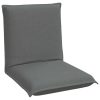  Padló szék Sötétszürke 54 x 64 x 59 cm szövet