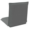  Padló szék Sötétszürke 54 x 64 x 59 cm szövet