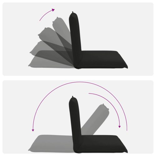  Padló szék Fekete 54 x 64 x 59 cm szövet