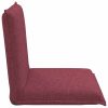  Padló szék Bordó 54 x 64 x 59 cm szövet