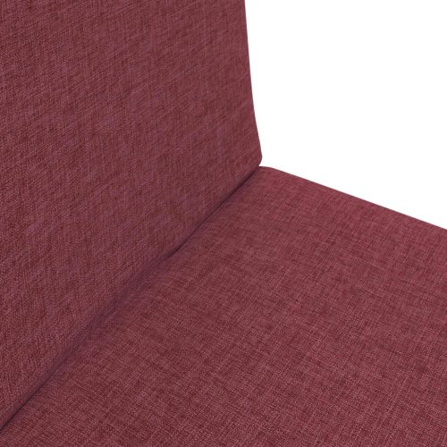  Padló szék Bordó 54 x 64 x 59 cm szövet