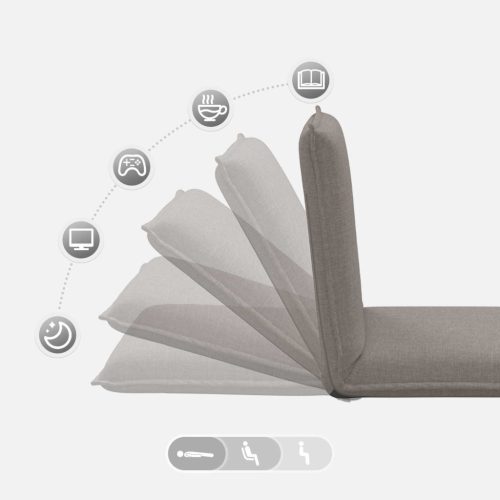  Padló szék Tópszínű 54 x 64 x 59 cm szövet