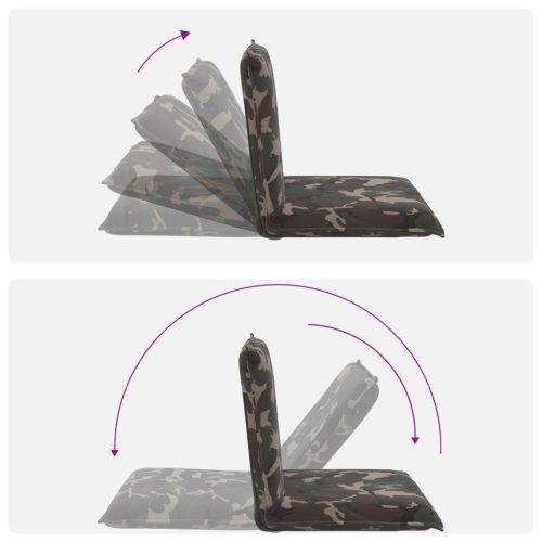  Padló szék Katonai zöld 54 x 64 x 59 cm szövet