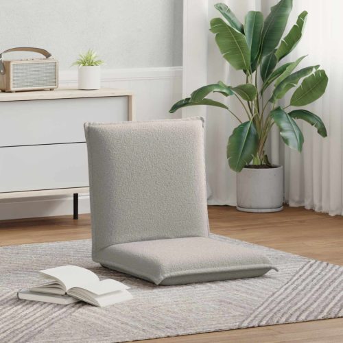  Padló szék Világosszürke 54 x 64 x 59 cm Juh Gyapjú