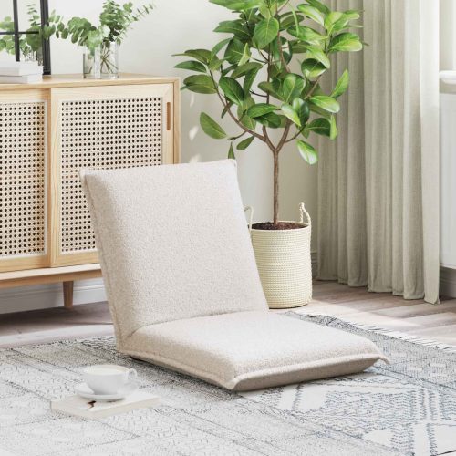  Padló szék Krém 54 x 64 x 59 cm Juh Gyapjú