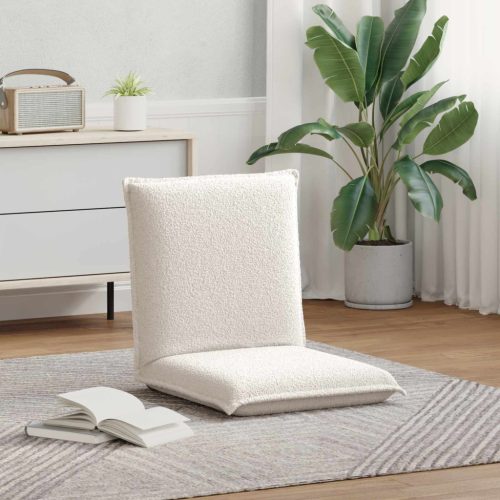  Padló szék Krém 54 x 64 x 59 cm Juh Gyapjú