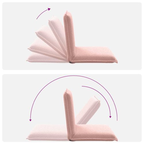  Padló szék Rózsaszín 54 x 64 x 59 cm Juh Gyapjú