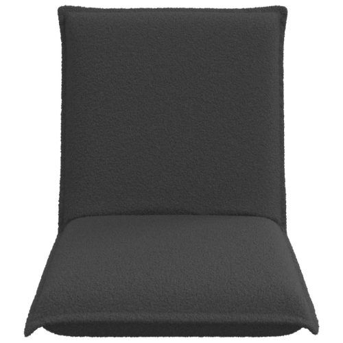  Padló szék Sötétszürke 54 x 64 x 59 cm Juh Gyapjú