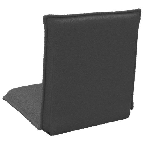  Padló szék Sötétszürke 54 x 64 x 59 cm Juh Gyapjú