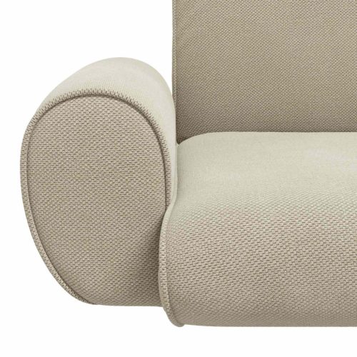  Padló szék Homokszín 68 x 51 x 56 cm Gubancos Bársony