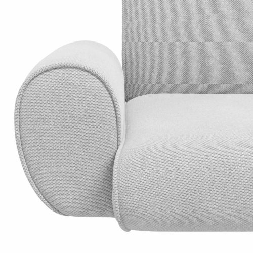  Padló szék Világosszürke 68 x 51 x 56 cm Gubancos Bársony