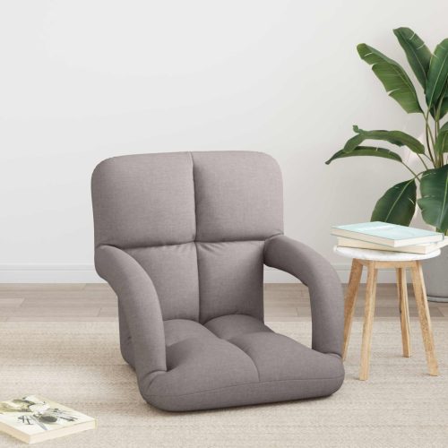  Állítható padló szék Tópszínű 58 x 62 x 58 cm Szövet