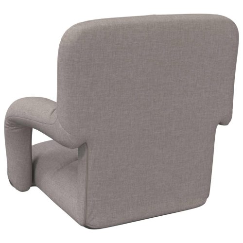  Állítható padló szék Tópszínű 58 x 62 x 58 cm Szövet