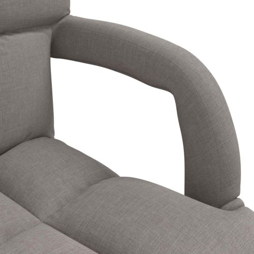  Állítható padló szék Tópszínű 58 x 62 x 58 cm Szövet