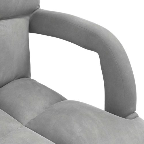  Padló szék Világosszürke 58 x 62 x 58 cm Bársony