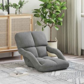  Padló szék Sötétszürke 58 x 62 x 58 cm Bársony