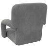  Padló szék Sötétszürke 58 x 62 x 58 cm Bársony
