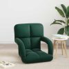  Padló szék Sötétzöld 58 x 62 x 58 cm Bársony