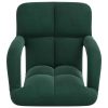  Padló szék Sötétzöld 58 x 62 x 58 cm Bársony